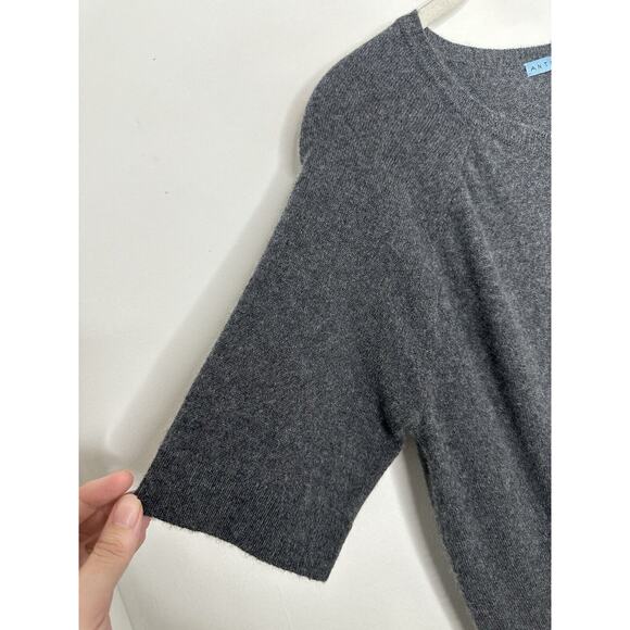 Antonio Melani Womens 100% Cashmere Gray Sweater Skater Dress Size Large - Picture 6 of 7